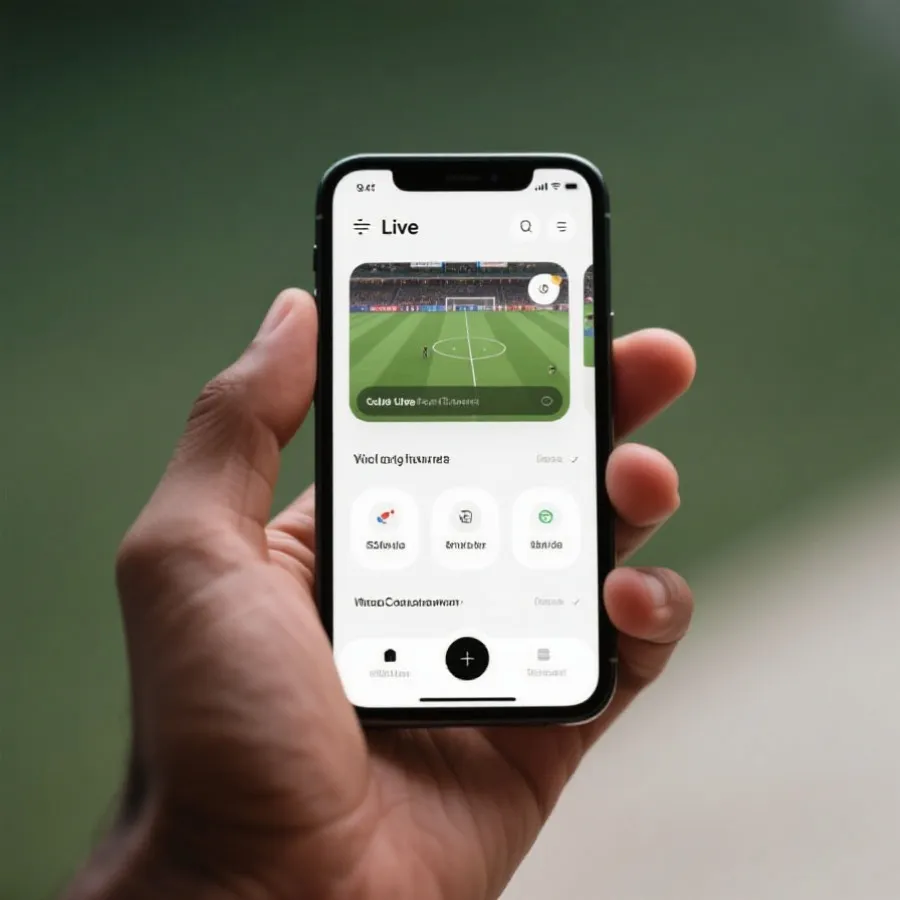 手機觀看世界盃直播示意圖